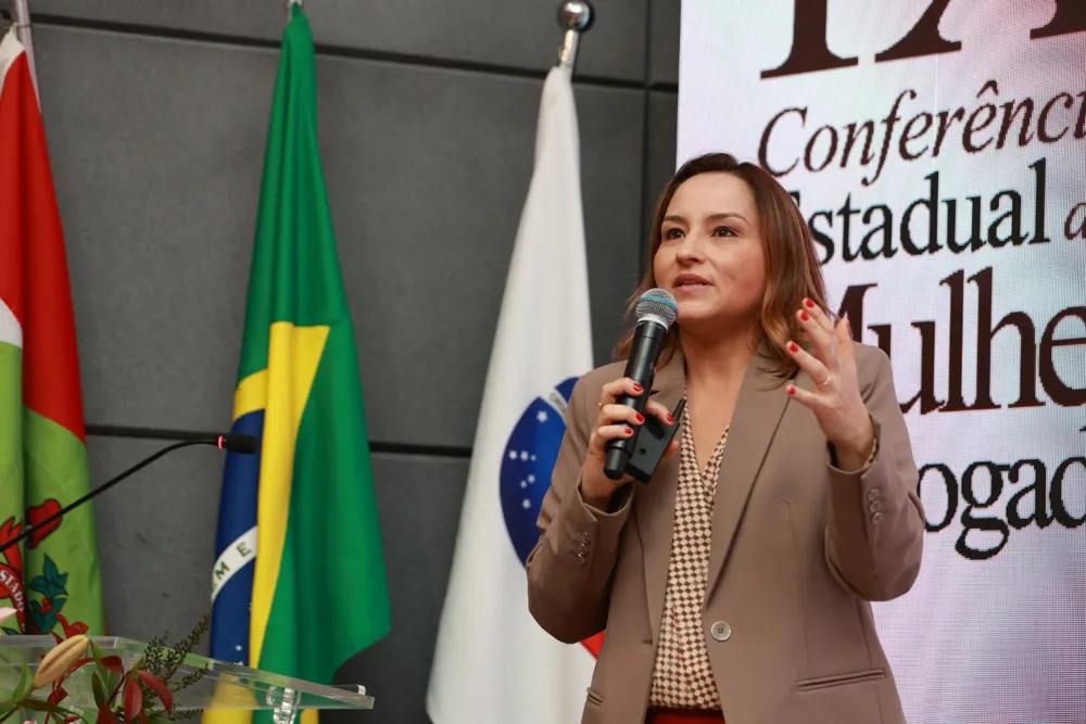 Sonia Campos em evento
